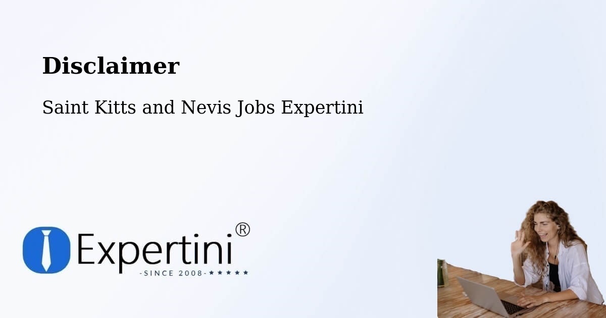 Disclaimer – Newcastle - Saint Kitts and Nevis Jobs Expertini