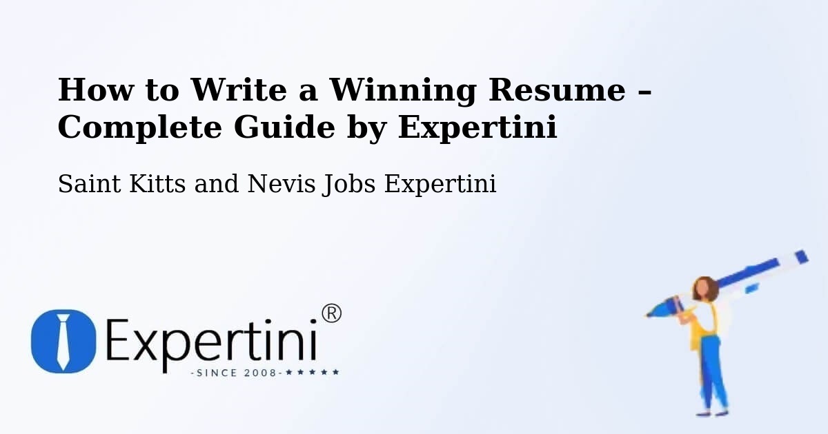 Resume Writing Guide for Job Seekers – Newcastle - Newcastle, Saint Kitts and Nevis Jobs Expertini